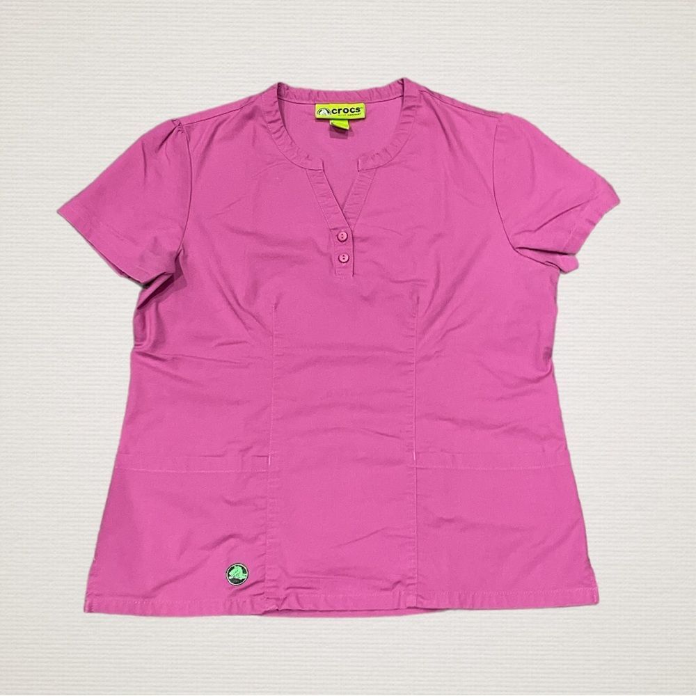 Crocs medical apparel scrub top size XS